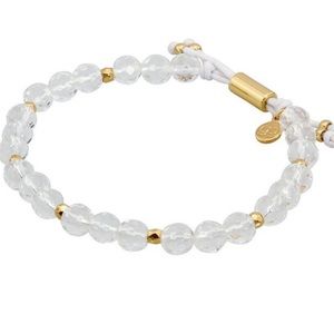 ✨NWT~Gorjana Power Gemstone Beaded Bracelet Crystal